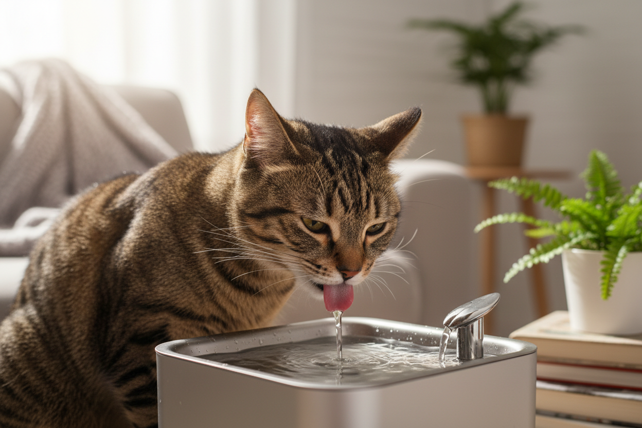 Is Your Cat Drinking Enough Water? Here’s Why a Water Fountain Helps
