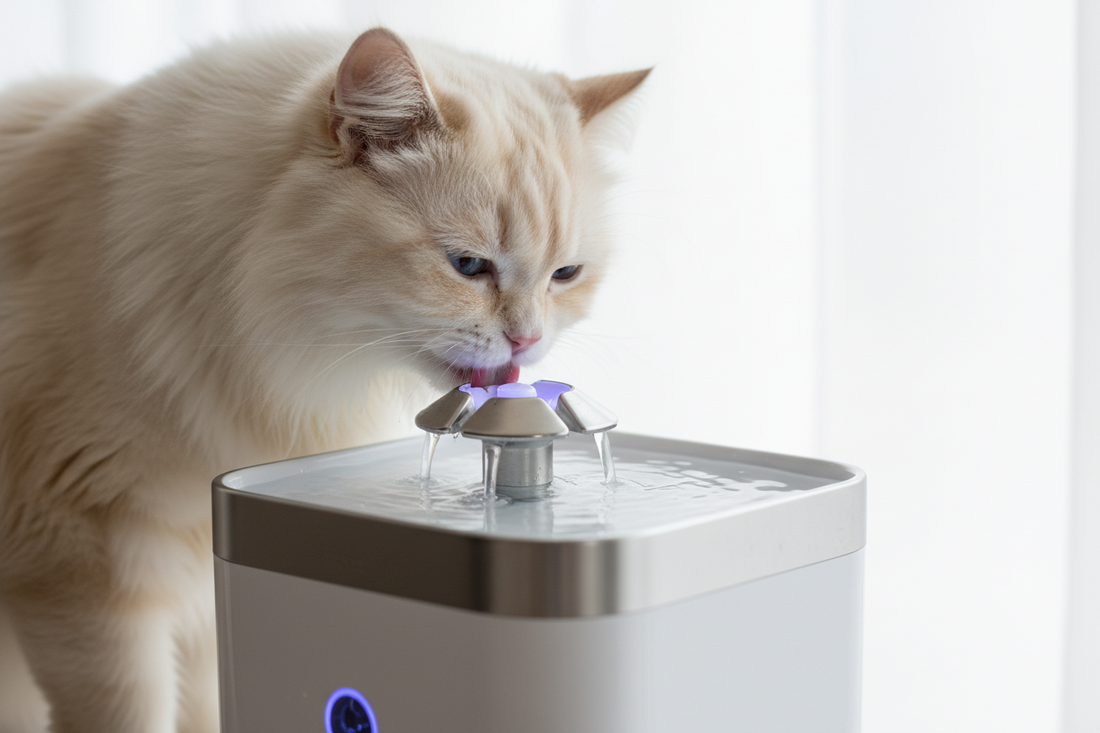 Flowing Water Magic: How an Automatic Fountain Tripled My Cat’s Water Intake