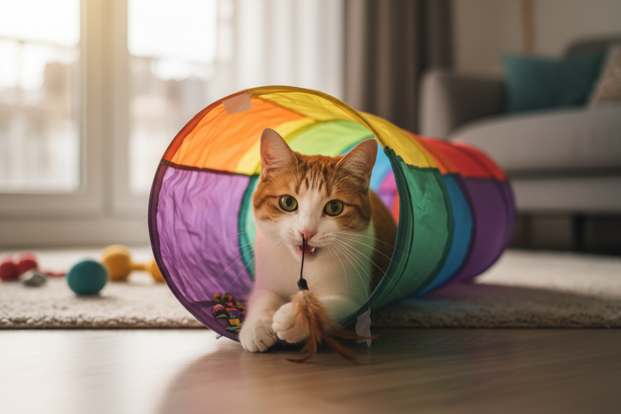 Why Cats Can’t Resist Tunnels: The Secret Psychology Behind Hidden Spaces