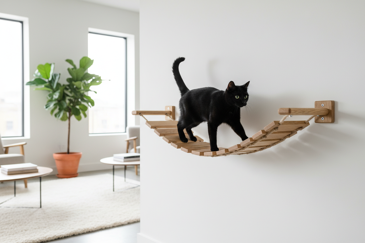 From Hesitant Steps to Skywalk Confidence: The Magic of Cat Wall Bridges