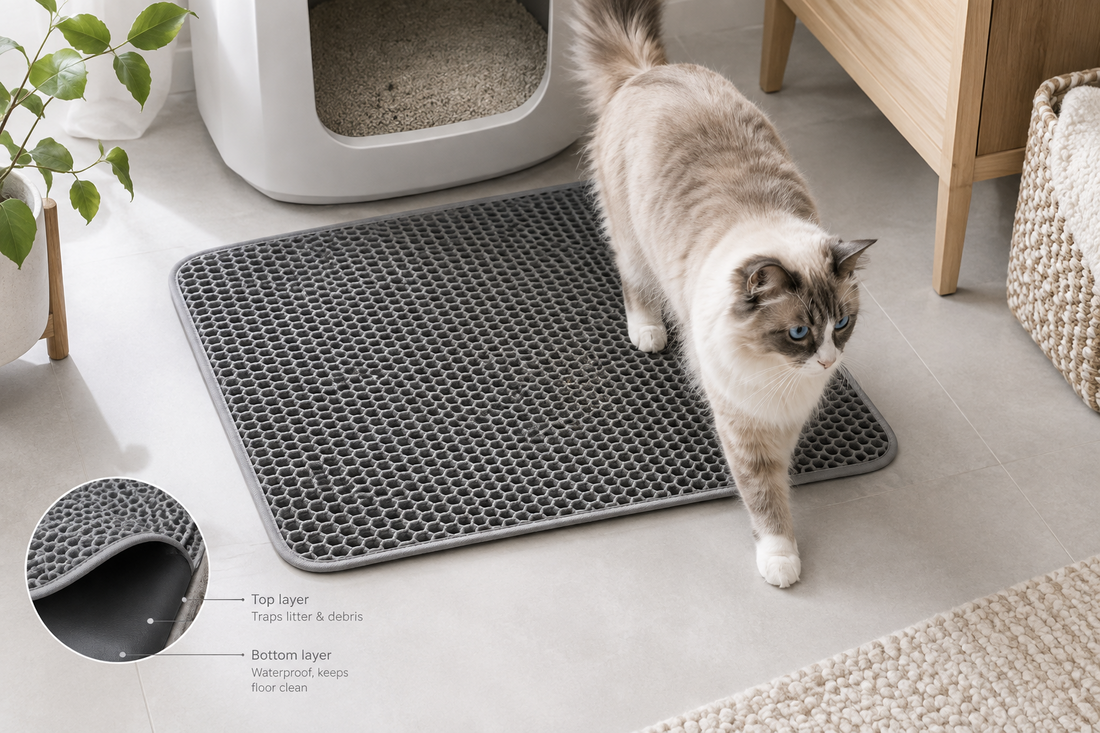 Clean Paws, Clean Floors: How to Choose the Best Litter Trapping Mat