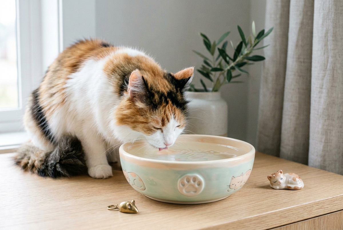 A Cleaner Sip: The Benefits of Ceramic Cat Water Bowls