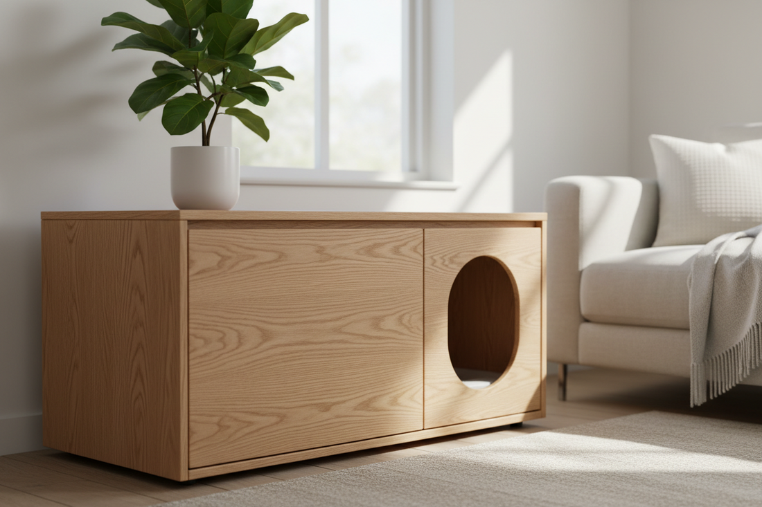 Small Space, Big Style: Why Every Apartment Cat Parent Needs Litter Furniture