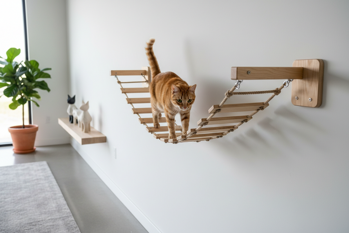 Kingdom in the Air: How a Cat Wall Bridge Unlocks the Ultimate Indoor Skywalk