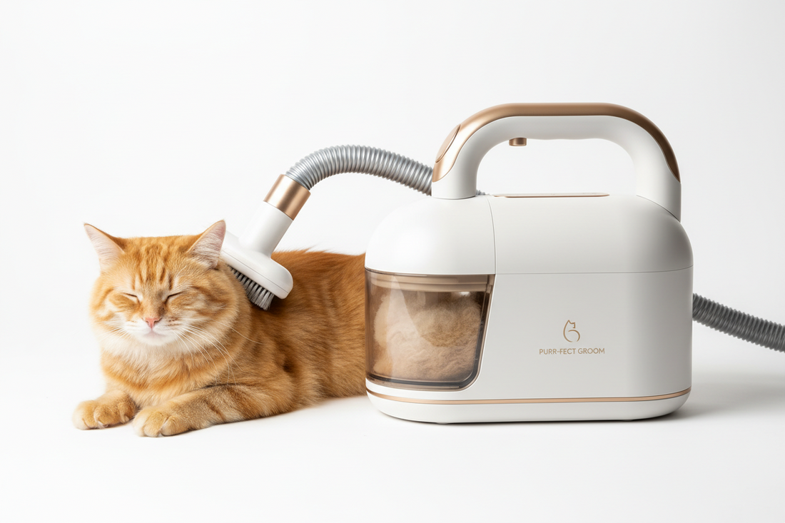 Brush, Vacuum, Done: How a Pet Grooming Vacuum Kit Ends Feline Shedding Chaos