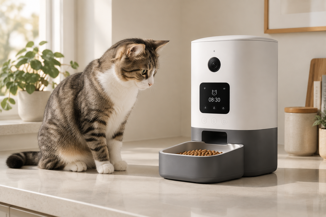 See, Talk, and Feed: The Ultimate Smart Camera Feeder for Working Pet Parents