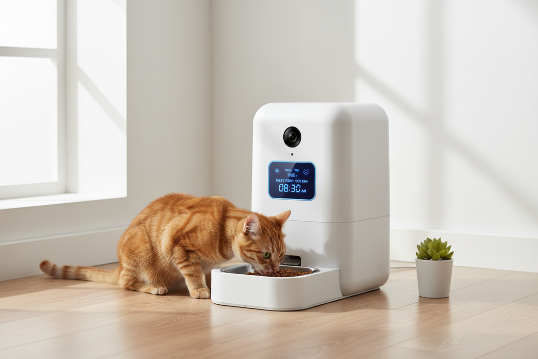 See, Talk, and Feed: The Ultimate Smart Camera Feeder for Working Pet Parents