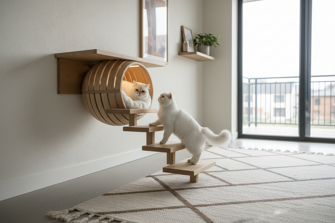 Why Do Cats Love High Enclosed Spaces? The Feline Psychology of Elevated Dens