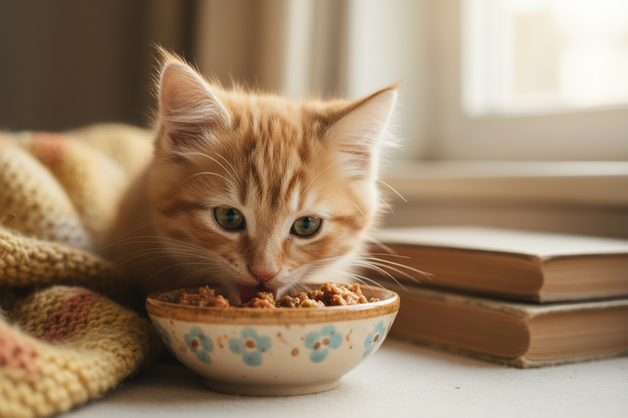 The Water Trap: How Wet Food Protects Your Cat Against Urinary Issues