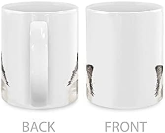 MUGBREW Chocolate Point Birman Cat Ceramic Coffee Mug Tea Cup, 11 OZ