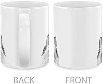 MUGBREW White Silver Point Ragdoll Cat Ceramic Coffee Mug Tea Cup, 11 OZ
