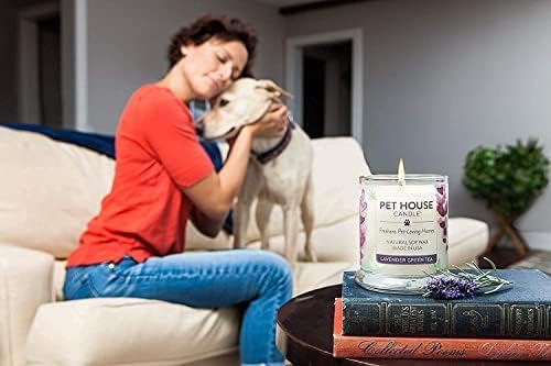 One Fur All Pet Happy Birthday Candle - Pet-Friendly & Natural Wax Candles - Birthday Cake Candle Scent - Plant-Based Eco-Friendly Scented Wax Candles - Dog Birthday Gift - Pet Odor Eliminator Candle