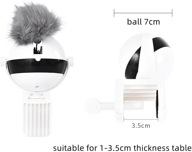 Interactive Cat Toy Ball - Smart Cat Teaser Ball - Rolling for Cats - Smart Pet - Indoor Pets Moving - New Pets Toys - Yoyo