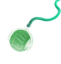 Interactive Cat Toy Balls, 2025 New Interactive Rolling Cat Balls, Upgrade 3.0 Tail Cat‘s Toys with LED Light, Three Modes Smart Automatic Rolling Pet Ball Toy (Green-2)