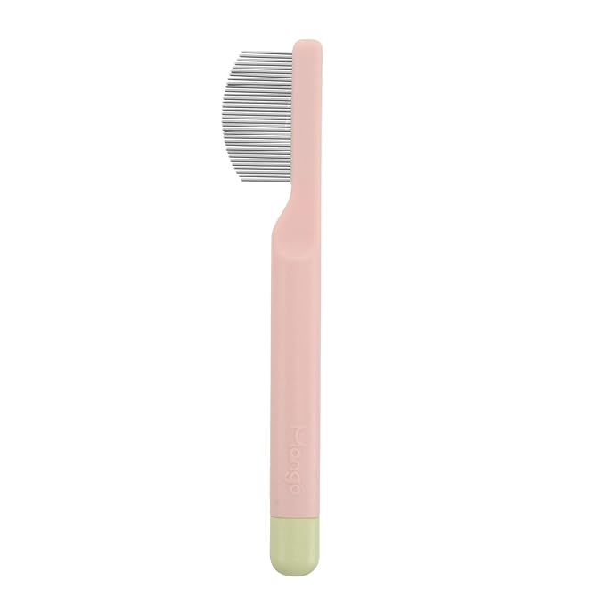 Cat Eye Grooming Comb: Small Pet Facial Comb - Stainless Steel Dog Eye Brush - Puppy Brush - Dog Crust Remover for Pet Facial Grooming