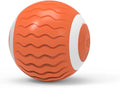 Cat Toys Interactive Spinning Ball, for Cats and Kittens. Great Exercise, with Flashing LED Lights, and it’s Rechargeable. Orange