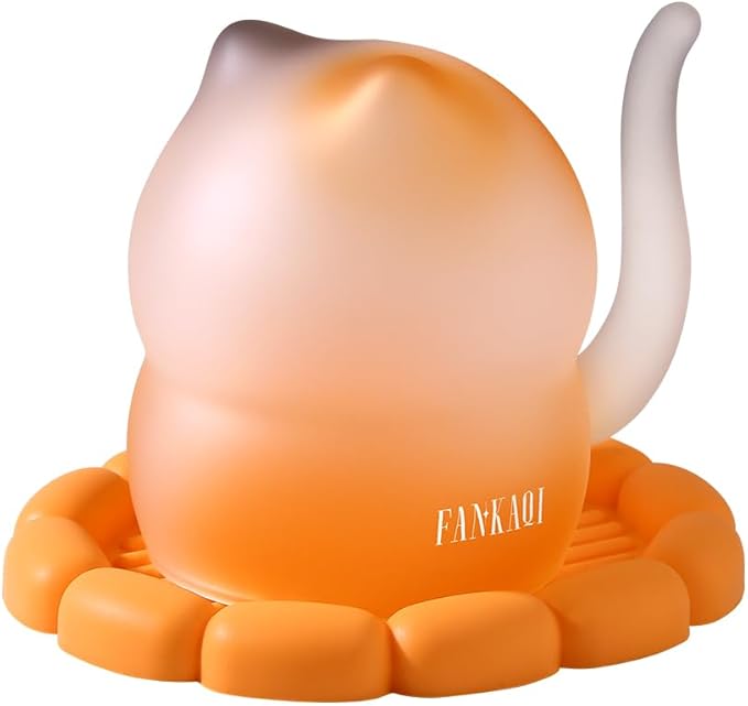The Color of Dopamine Cat Mug with Silicone Coaster - Vibrant High Borosilicate Glass Cups, Cute Mugs for Coffee, Tea & Hot Chocolate, Aesthetic & Funny Gift for Desk, Home Decor & Mug Exchange