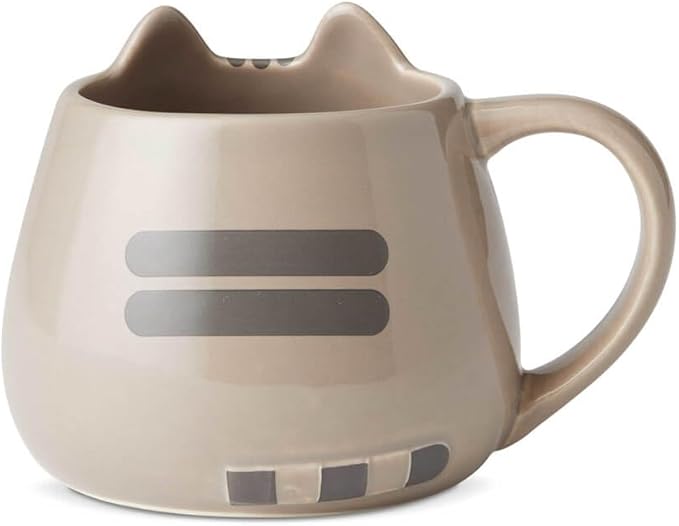 Enesco 6002676 Name is Mud “Pusheen Sculpted Mug, 16 oz., Multicolor