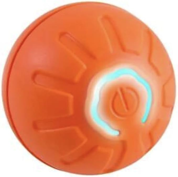 Captain Catnip Bouncing Ball Dog Toy – Smart Automatic Rolling Ball for Dogs & Cats, 200mAh Rechargeable Battery, Fun & Engaging for Small & Medium Dogs & Cats