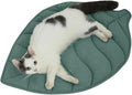 Letalong 30 X 20 Inch Leaf Shaped Cotton Cat Bed Pad, Warming Cat Mat, Pet Warming Pad for Cats, Warmer Mat for Feral and Indoor Cats, 2025 Enlarged and Thickened Leaf Beds