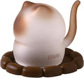 The Color of Dopamine Cat Mug with Silicone Coaster - Vibrant High Borosilicate Glass Cups, Cute Mugs for Coffee, Tea & Hot Chocolate, Aesthetic & Funny Gift for Desk, Home Decor & Mug Exchange