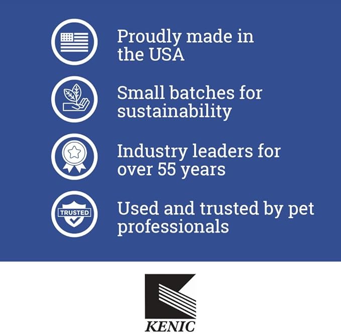 Kenic Oatmeal & Baking Soda Anti-Itch & Odor Control Spray for Dogs & Cats, Deodorizes & Soothes Coat & Skin, Made in USA
