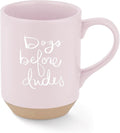 Fringe Studio "DOGS BEFORE DUDES" Stoneware New York Mug, PetShop Collection (429074)