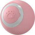 Lighted Moving Ball - Automatic Kitten Toy, Jumping Ball for Cats | Interactive Enrichment Rolling Dog Ball with Lights, Rotating Ball for Cats, Sensory Toy for Cats
