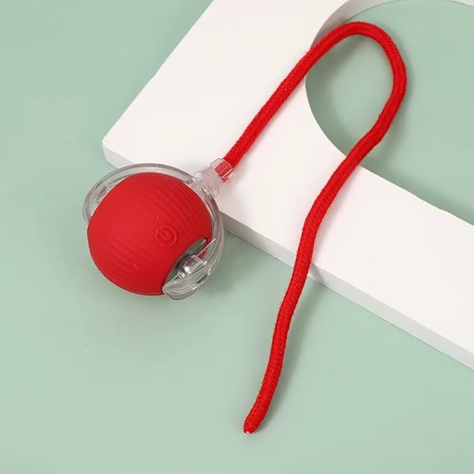 Interactive cat Toy Ball Chaser led recharable USB (Grey)