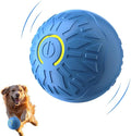 Interactive Dog Toys, Moving Interactive Dog Ball with Touch Activated, Automatic Rolling Ball Toys for Puppy/Medium Dogs, Squeaky Dogs Toy Active Rolling Wicked Balls for Daily Training (BLUE-2)