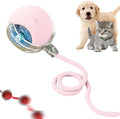 Yilia Interactive Cat Toys for Indoor Cats, 2026 Upgrade Kitten Toys to Relieve Boredom for Indoor Cats, mart Automatic Electric Balls Toys for Bored Cats Dogs (Pink)