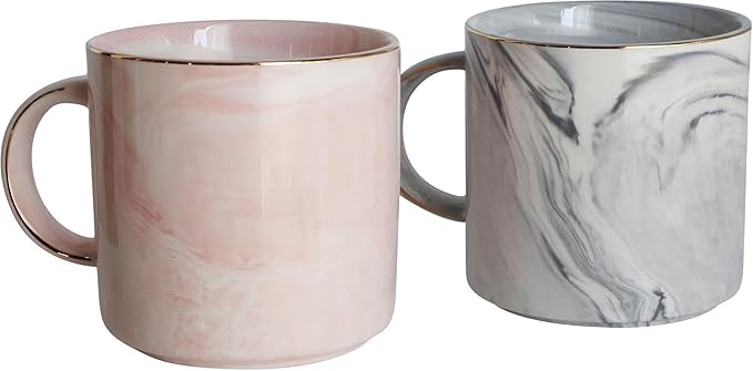 Funny Mugs For Cat Lovers Couples-Best Mom/Dad Ever Coffee Mug Set,Funny Gift Ideas For Men and Women New Cat Parent Gifts