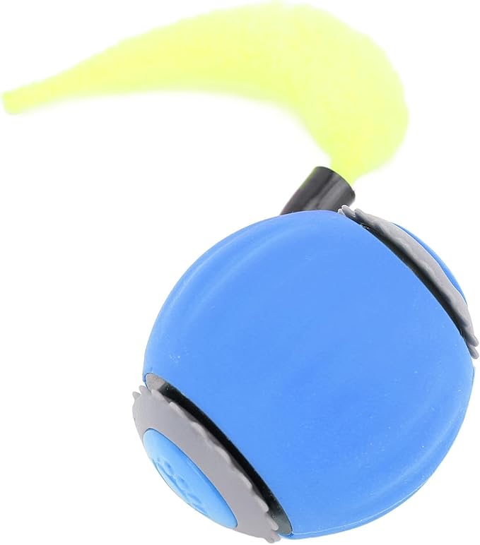 HEEPDD Cat Ball Smart Rolling Ball, Automatic Active Rolling Ball Toy Dog Ball Toys Activated Rolling Ball Self Rolling Electric Cat Ball for Indoor and Outdoor (Blue)