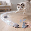 Pet Prime Interactive Cat Mouse Toy with Remote Control,Rechargeable Automatic Moving Mouse for Indoor Cats & Kitten,Exercise with Mental Stimulation