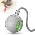 Interactive Cat Toys for Indoor Cats, 2026 New Smart Interactive Ball for Cats & Dogs, Electric Rolling Ball Toy for Bored Indoor Adult Cat to Keep Them Busy (Gray)