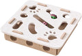 Interactive Cat Puzzle Feeder Toy - Felt Maze Box with 3 Jingle Balls for Indoor Cats Kittens | Mental Stimulation, Slow Feeding, Fun Exercise & Natural Hunting Instincts