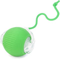 Interactive Cat Toys Ball for Indoor, USB Rechargeable Automatic Interactive Cat Toys with Speedy Tail Rope for Cats, Keep Them Busy