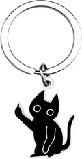 Cute Cat Keychain Halloween Christmas Stocking Stuffers for Women Adults Teens Boys Girls Cat Lover Gift Ideas