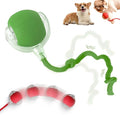 Interactive 2025 Upgraded Version Dog & Cat Toy, Intelligent Automatic Rolling Ball (Green)