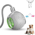 Interactive Cat Toy Ball, 2025 New Upgraded Automatic Rolling Pet Ball with Rope, Smart Cat Toys for Bored Indoor Adult Cats with Three Modes Adjustment (Grey)