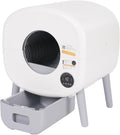 Large Automatic Litter Box for Multiple Cats Odor Removal Smart Self-Cleaning Cat Litter Box for Homes, Living Rooms, Balcony