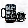 DongNaiWin Dad Mug, Funny Daddy Mug 17oz, Best Farter Ever Coffee Mug, Funny Gift for Dad from Daughter Son, Fathers Day Gift, Birthday Gift for Dad, Dad Mug, Ceramic Coffee Cup for Father