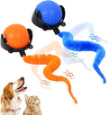 Interactive Cat Ball Toy, 2025 New Cats Ball Toys with Cord Imitation Mouse, Smart Self Rolling Pet Toys for Bored Indoor Adult Cats, Automatic Moving Peppy Pet Balls