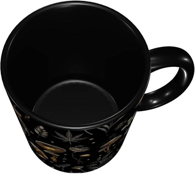 Mushroom Coffee Mug 11 OZ Ceramic Tea Cup Novelty Mugs Funny Coffee Cups with Handle