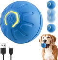 Interactive Pet Toy Automatic Rolling Ball, 2025 New Cat Touch Motion Activated Ball for Dogs, Relieve Boredom, LED Flash Dog Toy (Blue)