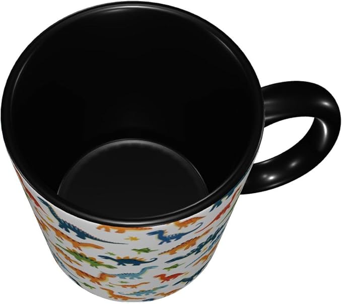 Dinosaur Coffee Mug 11 OZ Ceramic Tea Cup Novelty Mugs Funny Coffee Cups with Handle