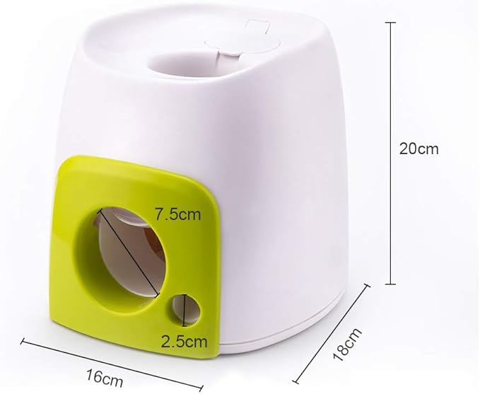 Zerone Interactive Dog Toy, Automatic Pet Treat Dispenser for Cats & Dogs - Smart Feeder with Ball Rolling Function, Training