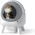 ELS PET Automatic Self Cleaning Litter Box for Multiple Cats with App Control and Litter Mat and Waste Bags