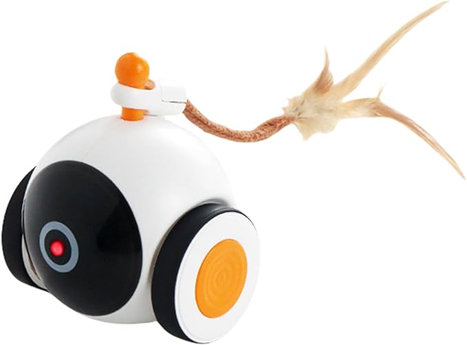 Interactive Cat Ball Toy – Automatic Rolling Smart Pet Toy, Sensor Activated Movement, Self Entertaining Electric Ball | Engaging Play Device for Cats Dogs Home Fun