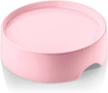 CatGuru Food Table for Cat Bowls, Elevated Feeding Station for Cat Food Bowl, Raised Stand for Pet Food and Water Bowls, Pet Feeder for Indoor Cats, Stress Free Stand for Pet Dishes (Pink, Standard)